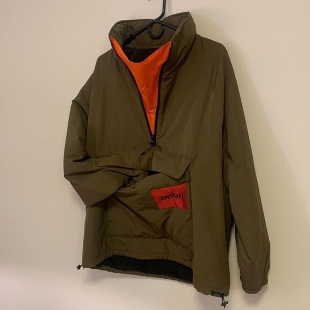 Hugo Boss Reversed Logo Pullover Jacket